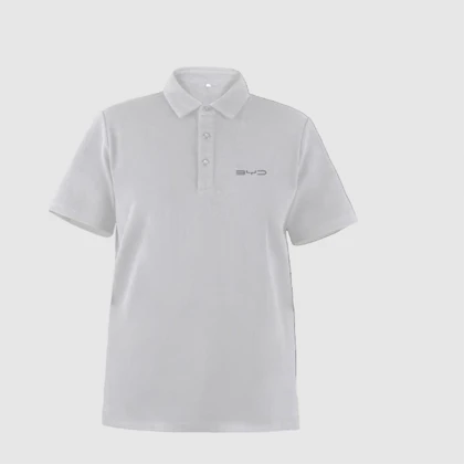 BYD Poloshirt, Silbergrau, Größe: L