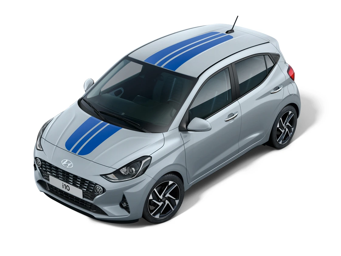 Dekor-Klebestreifen Racing, Blau (4)