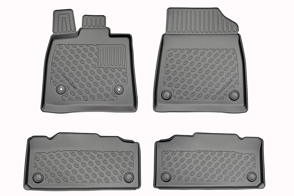 Fußraumschalen Premium, 4-teilig, Schwarz (6)