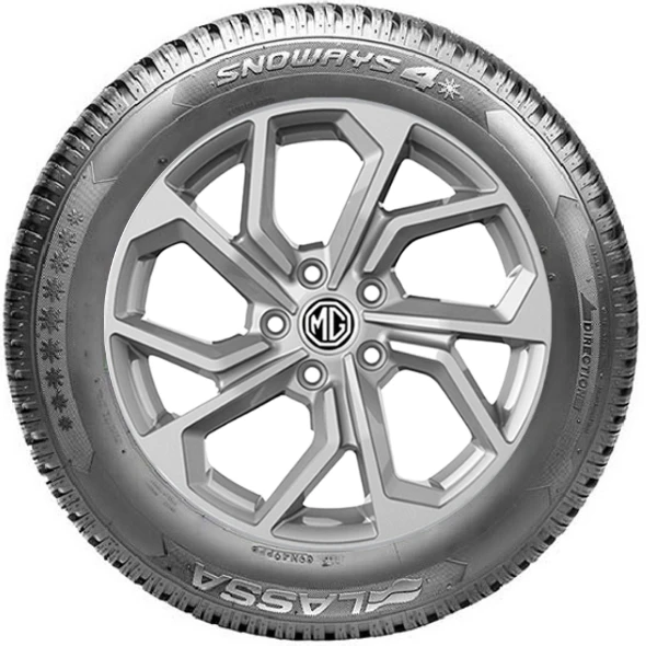 WR Alu 17, Lassa Snoways 4+ 215/55 R17 98V XL, LI