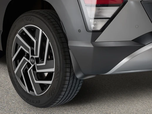 Schmutzfänger-Satz, Hinten