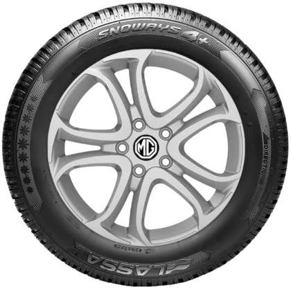 WR Alu 16, Lassa Snoways 4+ 195/55 R16 87H, RE