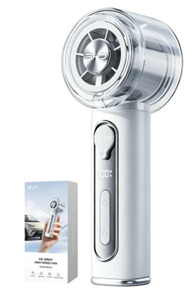 BYD-Handventilator mit Vernebelung, Weiß