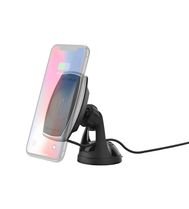Mitsubishi Smartphone-Halter mit Qi-Ladefunktion