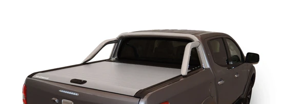 Aluminium-Rollo - Silber für Doppelkabine (10)