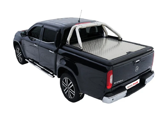 Aluminium-Cover - Silber für Double Cab (2)