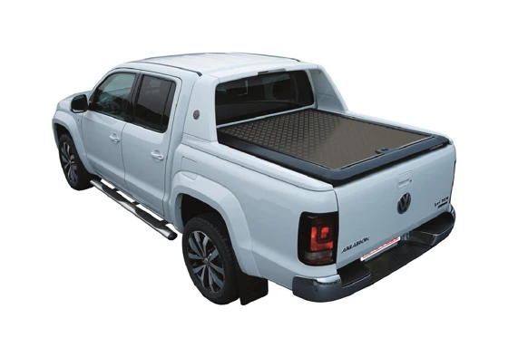 Aluminium-Cover - Schwarz für Double Cab (2)