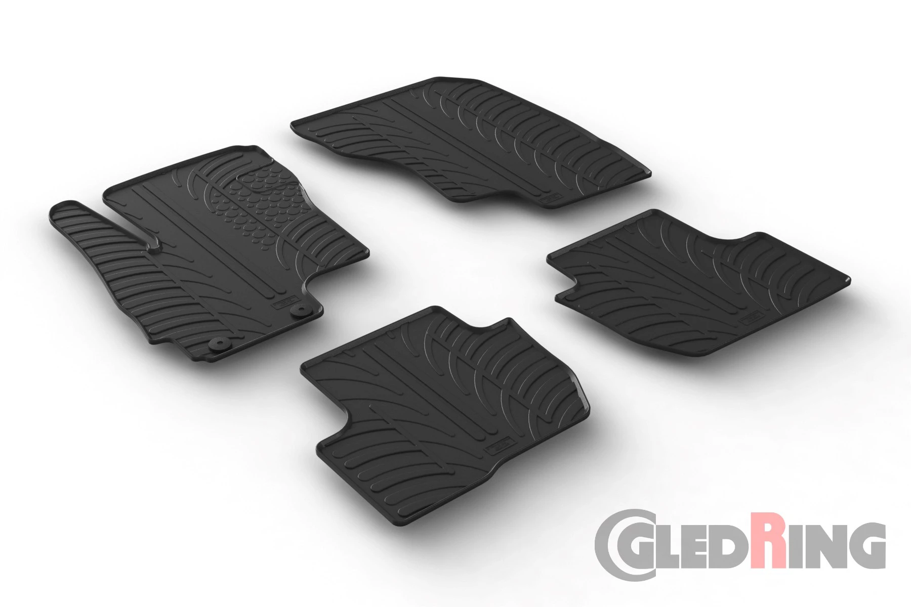 Passform Gummimatten-Satz 4-teilig (21)