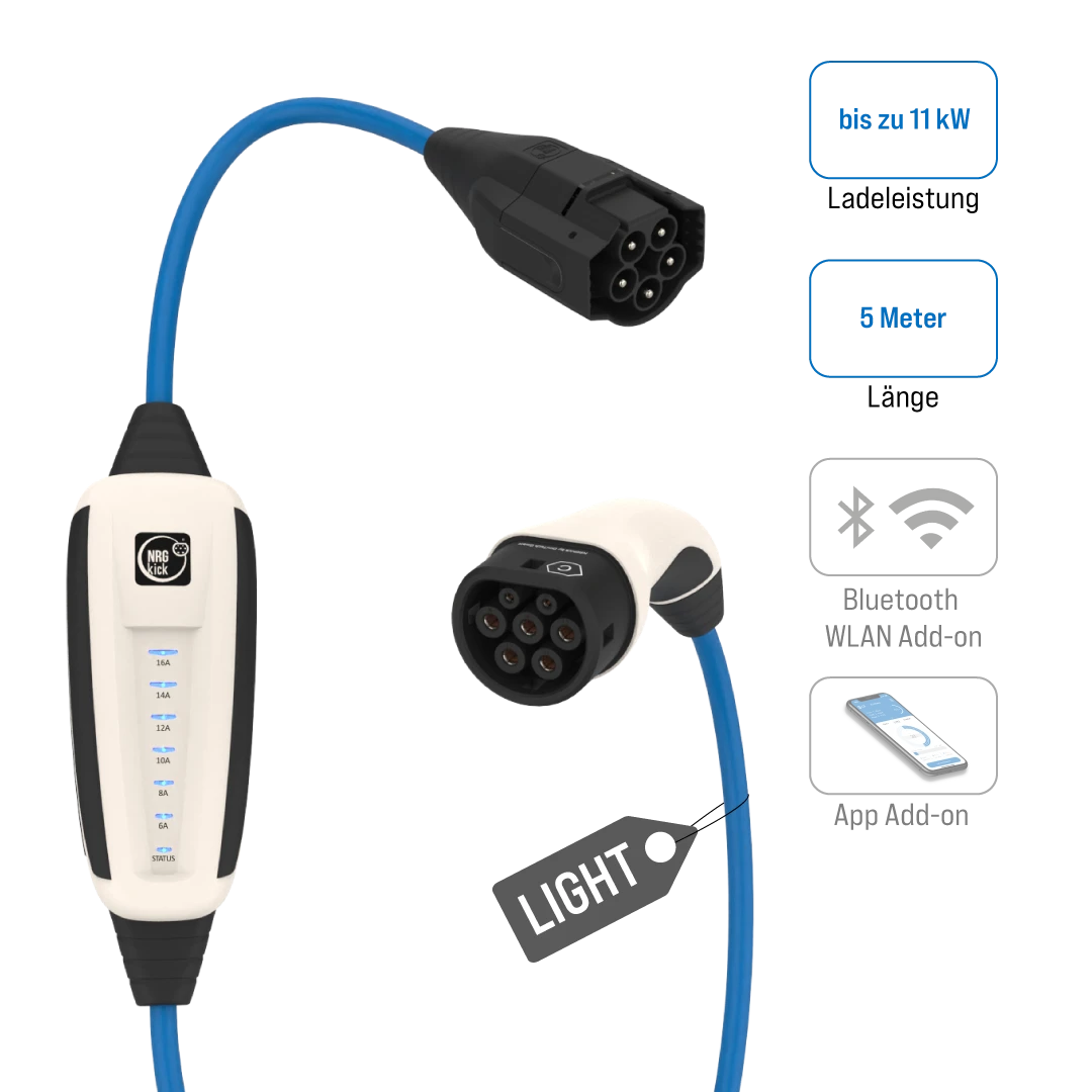 NRGkick 16A light Pure, 5 Meter