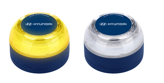 Hyundai LED-Warnleuchte, batteriebetrieben