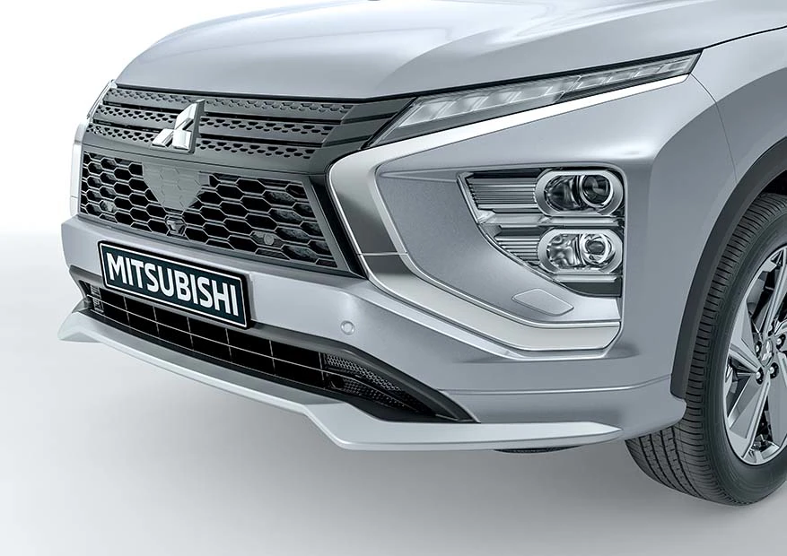 Front Styling Element Silber