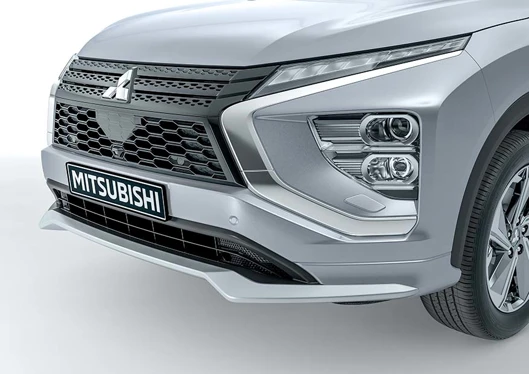 Front Styling Element Silber