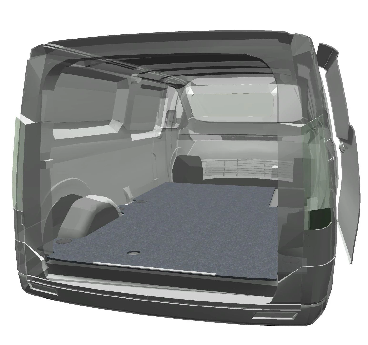 Bodenplatte mit Trittkantenschutz, für L2H1 (3)