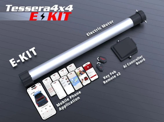 E-Kit für Tessera Roll+, elektrische Bedienung
