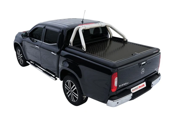 Aluminium-Cover - Schwarz für Double Cab (3)