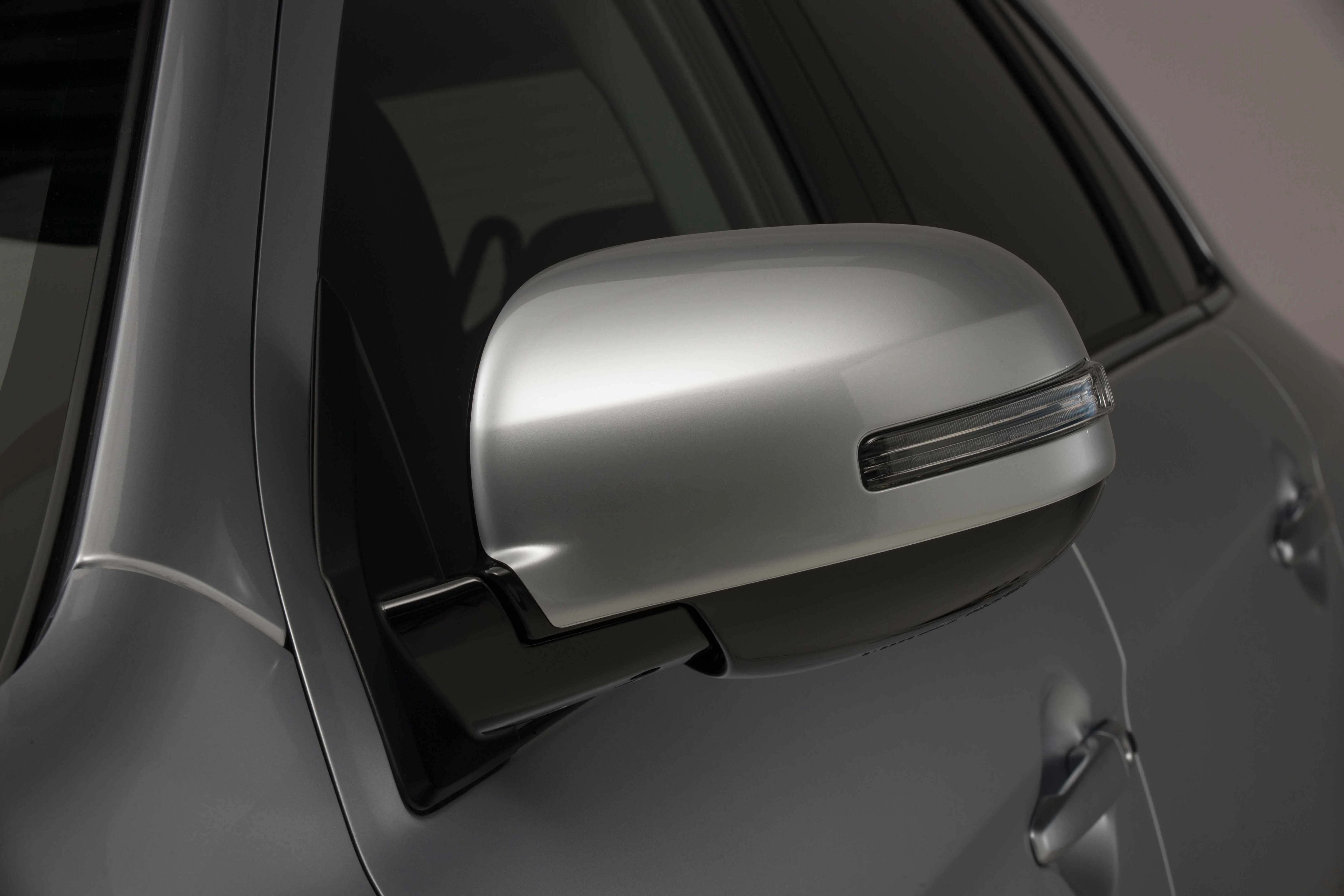 Seitenspiegelabdeckungen Silber (45)