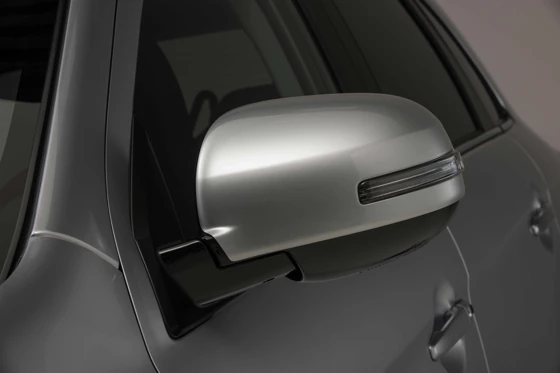 Seitenspiegelabdeckungen Silber (45)