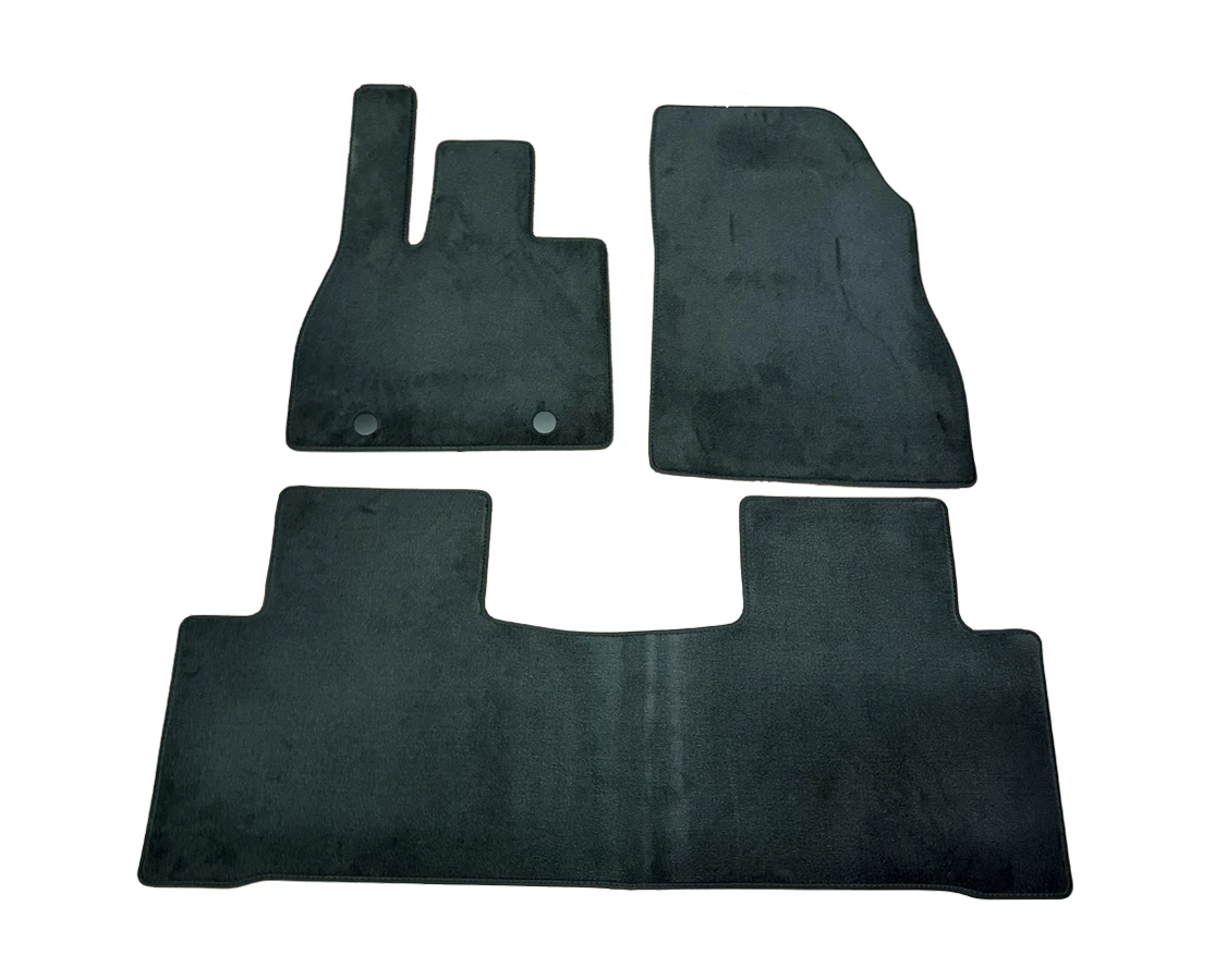 Textilmattensatz, Velours, 3-teilig