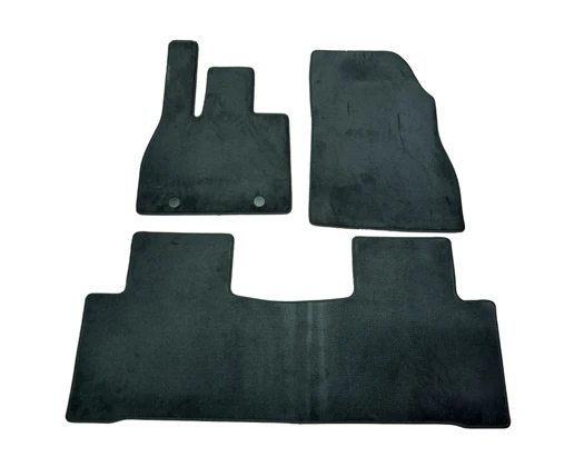 Textilmattensatz, Velours, 3-teilig