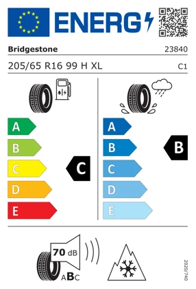 WR Stahl 16, BR Bli 6 ENLITEN 205/65 R16 99H XL,RE