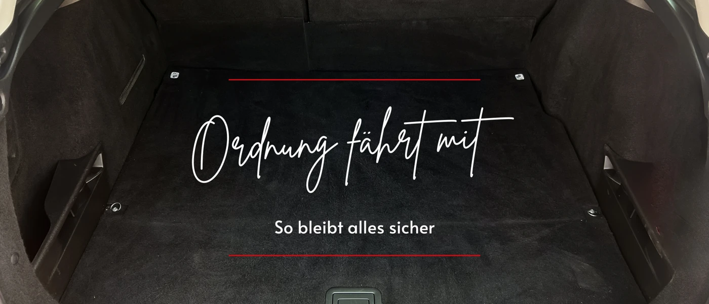 Kofferraum Beladung Blog Banner