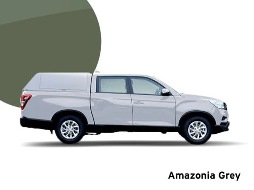 Hardtop Force Pro+ für Doppelkabine, Amazon Green