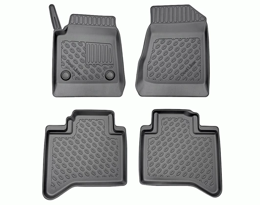 Fußraumschalen Premium, 4-teilig, Schwarz (8)