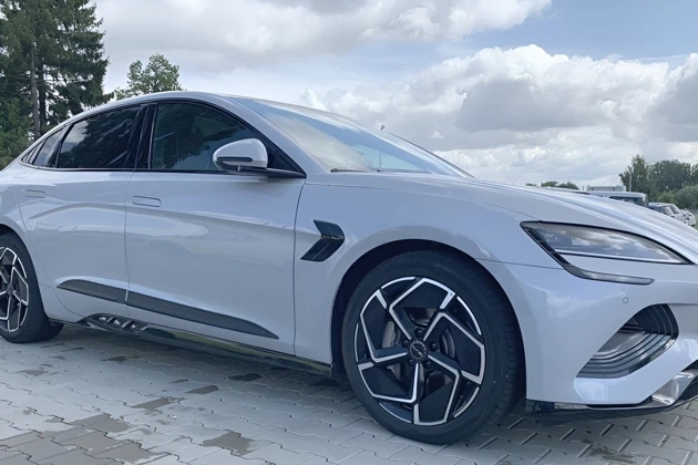 Seitenschutzleisten, Mattschwarz