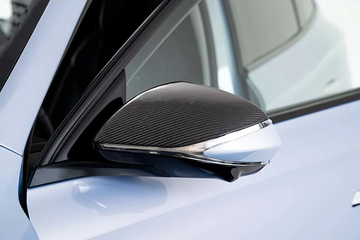 Spiegelkappen-Satz, Carbon