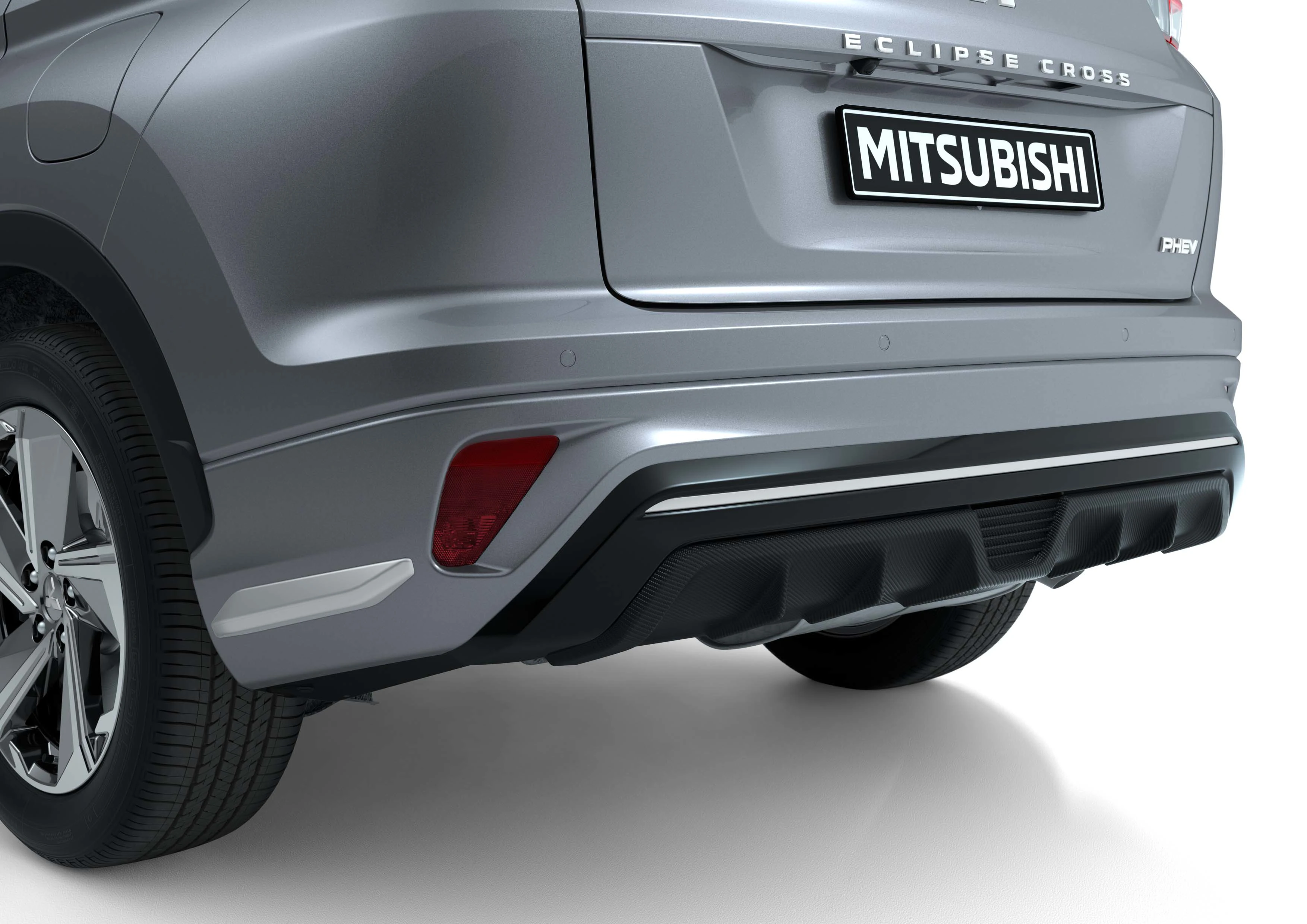 Heck Styling Element Silber