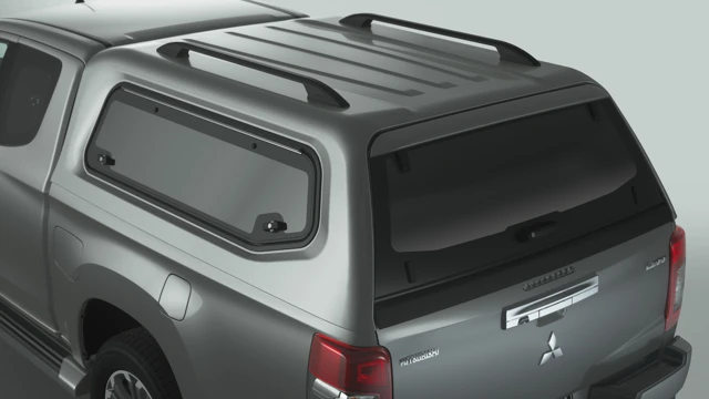 Hardtop, aufklappbare Seitenfenster, Fairy Weiß