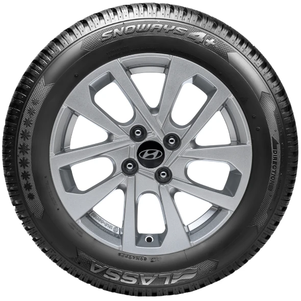 WR Alu 15, Lassa Snoways 4+ 185/65 R15 88T, LI