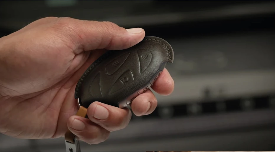 Schutzhülle aus Nappaleder