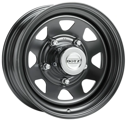 Stahlfelge DOTZ Dakar 7x16 schwarz matt (1)