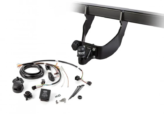 Anhängerkupplungs-Paket, starr mit Anschraubplatte