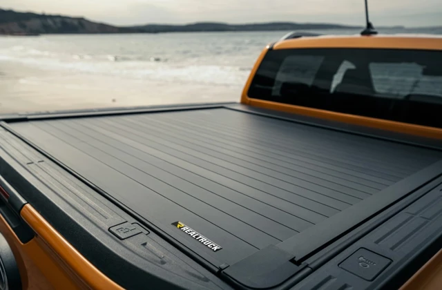 Aluminium-Rollo ERC-3000 - Schwarz, Doppelkabine