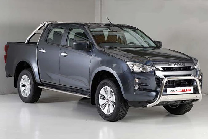 Trittrohr-Satz Double Cab - Edelstahl (3)