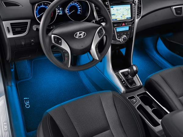LED Fußraumbeleuchtung Blau für Hyundai i30 PD Kombi 2020/03- - AUTOPLUS  Zubehör